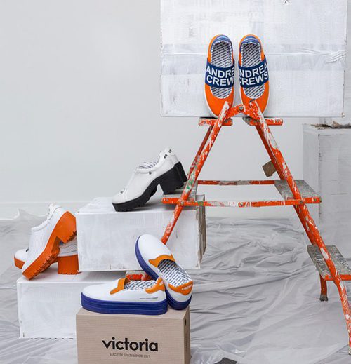 Calzado de la colección 'Work' de Andrea Crews y Victoria