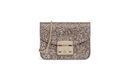 Bolso de mano plateado de Furla colección Navidad 2016