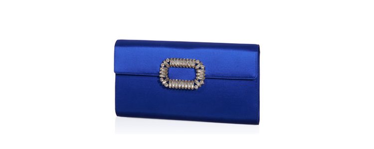 Bolso azul eléctrico de Roger Vivier colección Navidad 2016
