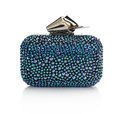 Clutch decorado con piedras brillantes de Jimmy Choo para Navidad 2016