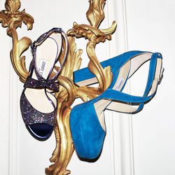 Tacones con plataforma de Jimmy Choo colección Crucero 2017