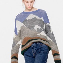 Jersey de paisaje invernal de Pull&Bear para Navidad 2016