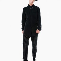 Total look black de Bershka colección Navidad 2016