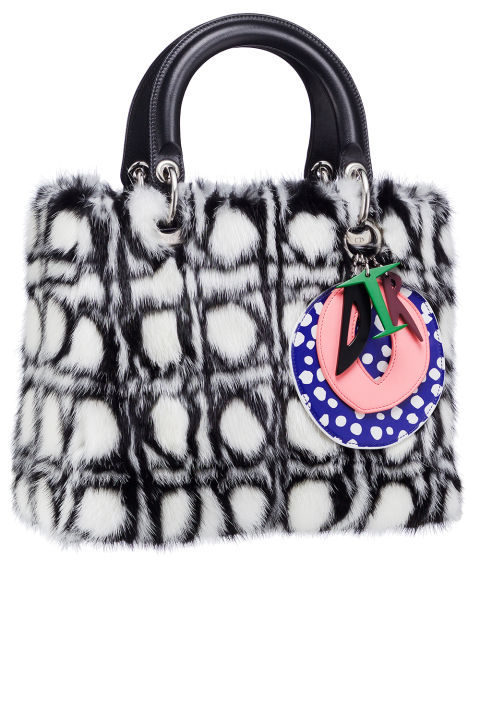 Bolso con tejido de pelo de la colección 'Lady Art' de Dior