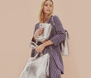 Olivia Palermo y los bolsos metalizados de MAX&Co primavera/verano 2017