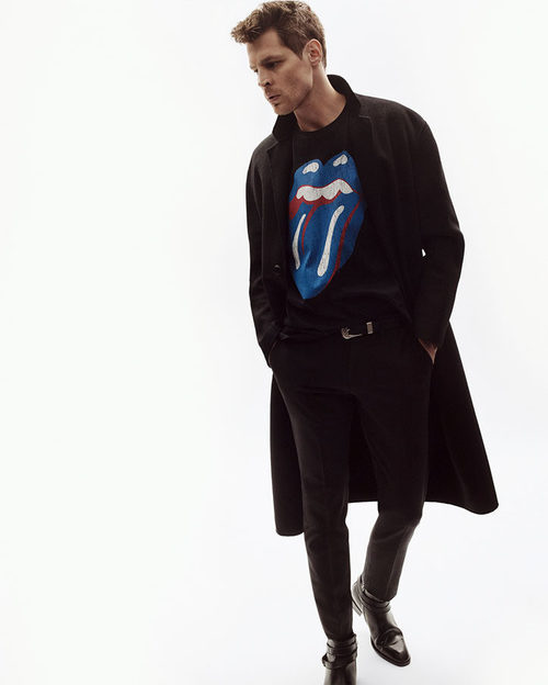 Camiseta de los Rolling Stones de Zara en su colección limitada