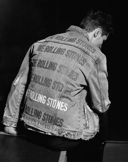 Chaqueta vaquera de los Rolling Stones de Zara