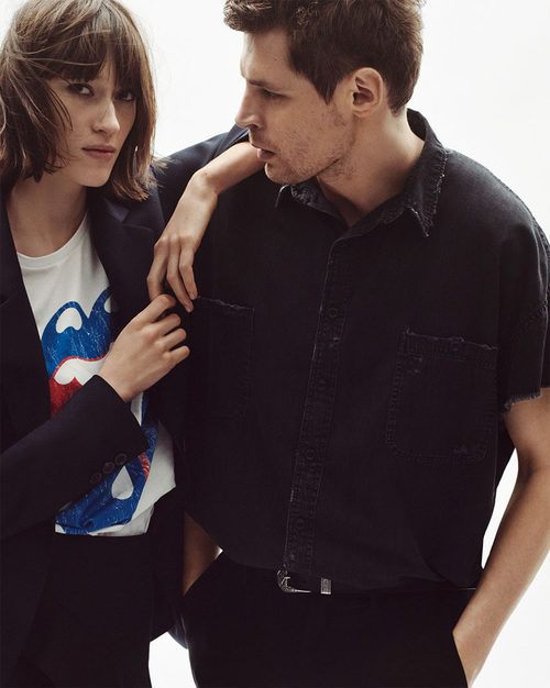Vestuario de la colección limitada de los Rolling Stones de Zara