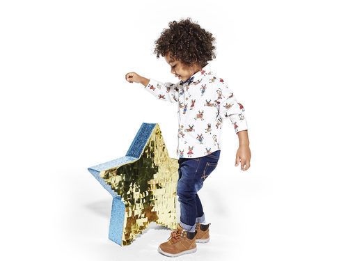 Camisa estampada de Primark colección niños Navidad 2016