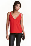Camisa roja de H&M colección Navidad 2016