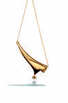 Collar dorado con perla de Eddie Borgo para Tiffany & Co