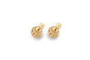 Pendientes dorados de la selección de accesorios para Navidad 2016 de Dior