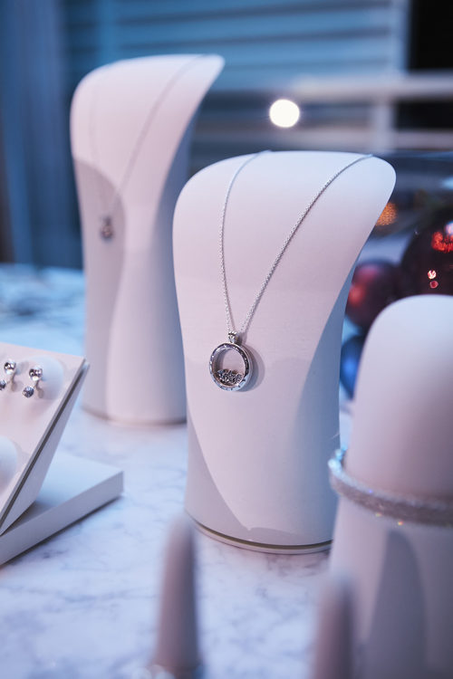 Colgante transparente de la colección Navidad 2016 de Pandora