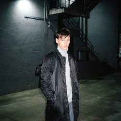 Abrigo negro de Pull&Bear para Navidad 2016