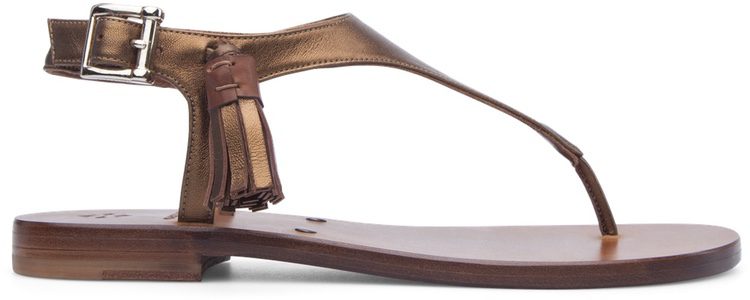 Sandalias con detalles metalizados de Cartujano primavera/verano 2017