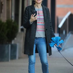 Naomi Watts con un look informal en Nueva York