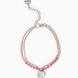 Pulsera con corazón de MAX&Co y Swarovski otoño/invierno 2016/2017