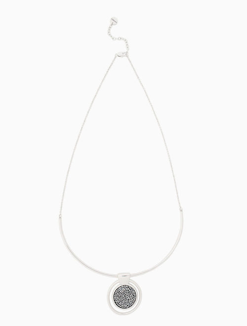Colgante plateado de MAX&Co y Swarovski otoño/invierno 2016/2017