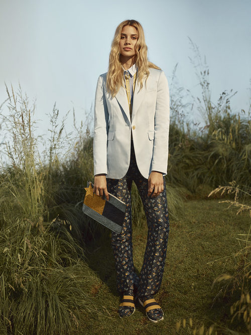 Blazer azul de Tommy Hilfiger colección Resort 2017