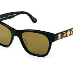 Gafas de sol con cristales transparentes de la colección de Jeremy Scott para Italia Independent