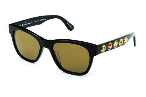 Gafas de sol con cristales transparentes de la colección de Jeremy Scott para Italia Independent