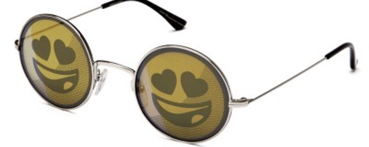 Gafas de sol con cristales originales de la colección de Jeremy Scott para Italia Independent