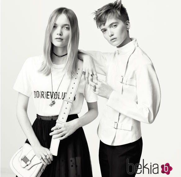Camisetas blancas de Dior primavera/verano 2017