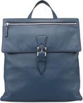 Mochila azul de la colección masculina de Catujano primavera/verano 2017