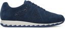 Sneakers azul marino de la colección masculina de Cartujano primavera/verano 2017