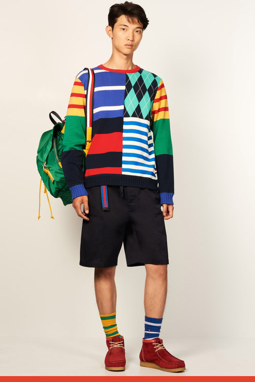 Jersey de patchwork de Tommy Hilfiger primavera/verano 2017