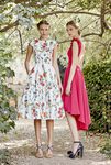 Vestidos de corte midi de Dolores Promesas primavera/verano 2017