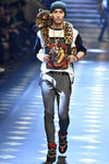 Mochila animal print de Dolce & Gabbana otoño/invierno 2017/2018 en la Milán Fashion Week