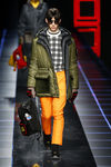 Parka verde de Fendi otoño/invierno 2017/2018 en la Milán Fashion Week