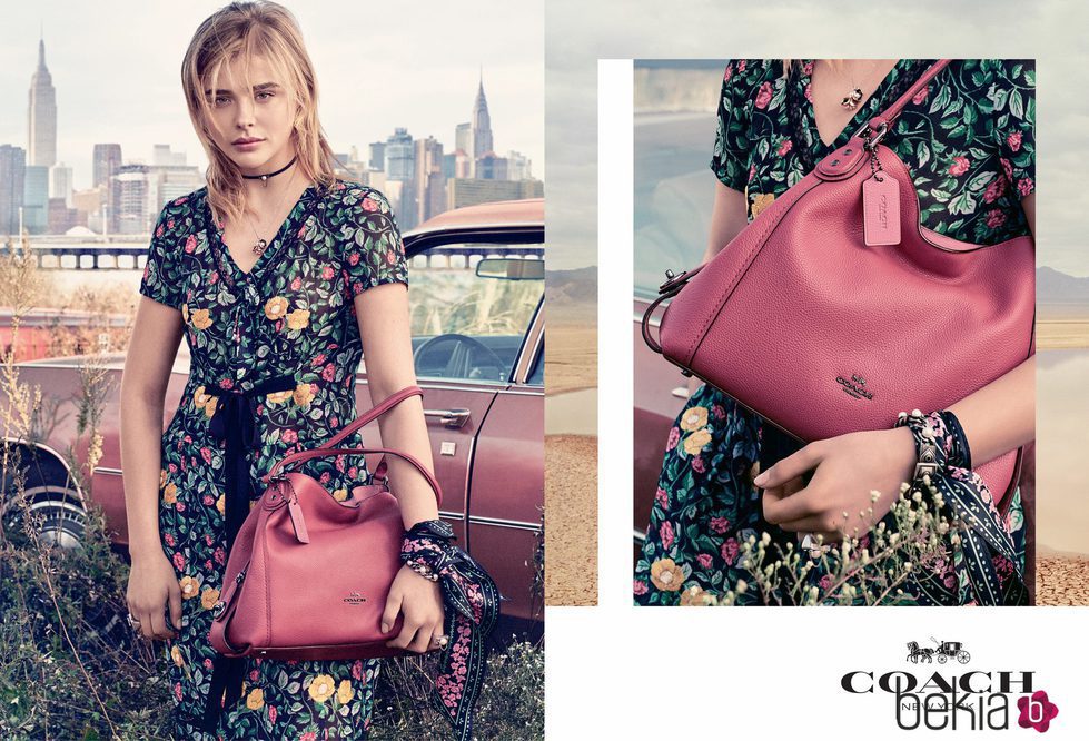 Chloë Grace Moretz como imagen de Coach para primavera/verano 2017