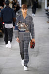 Total look pijamero de Louis Vuitton y Supreme otoño/invierno 2017/2018 en la París Fashion Week