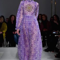 Vestido transparente de Giambattista Valli primavera/verano 2017 en la Semana de la Alta Costura de París