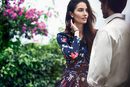 Lily Aldridge y Andrés Velencoso posando para Salvatore Ferragamo primavera/verano 2017