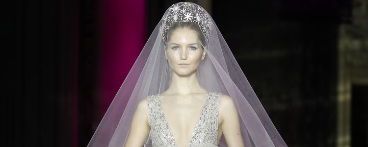Vestido de novia de Zuhair Murad primavera/verano 2017 en la Semana de la Alta Costura de París
