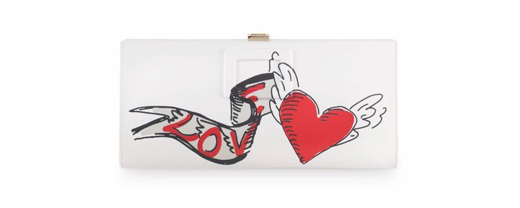Clutch 'Pilgrim' de Roger Vivier colección San Valentín 2017