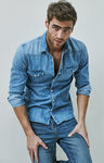 Total look denim de Stradivarius colección masculina invierno 2017