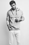 Sudadera gris de Stradivarius colección masculina invierno 2017
