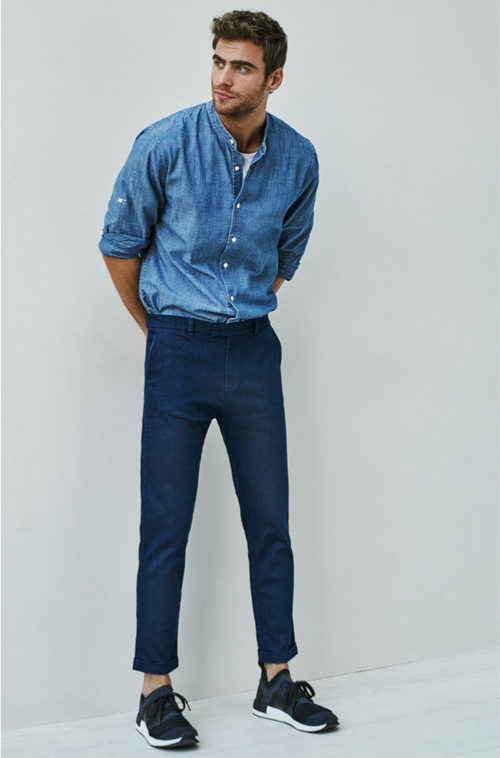 Pantalones rectos de Stradivarius colección masculina invierno 2017