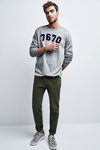 Pantalón verde de Stradivarius colección masculina invierno 2017