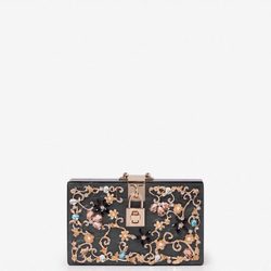 Clutch floral de Uterqüe primavera/verano 2017