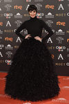 Paz Vega con un vestido de Jorge Acuña en los Premios Goya 2017