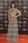 Bárbara Lennie con un vetido de Gucci en los Premios Goya 2017