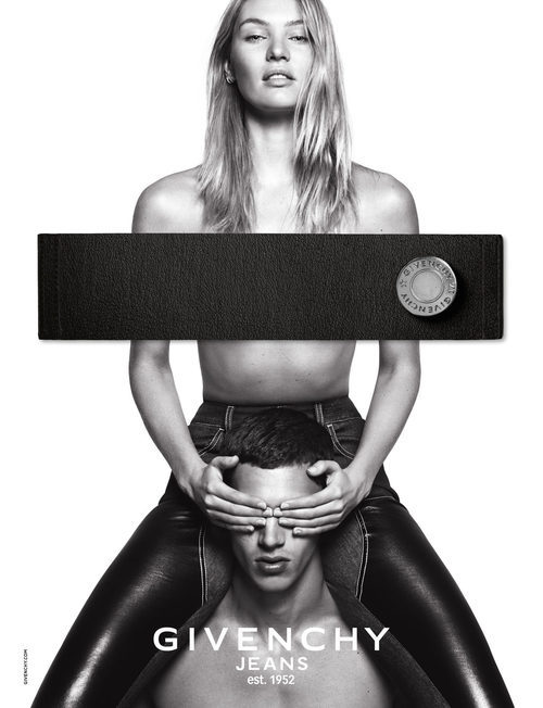 Candice Swanepoel en la nueva campaña de Givenchy para invierno 2017