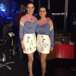 Raquel Sánchez Silva y Silvia Abril con el mismo look en el programa 'Late Motiv'