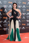 Belén López con un vestido de Antonio García en los Premios Goya 2017