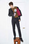 Anwar Hadid con una chaqueta de Zadig & Voltaire primavera/verano 2017